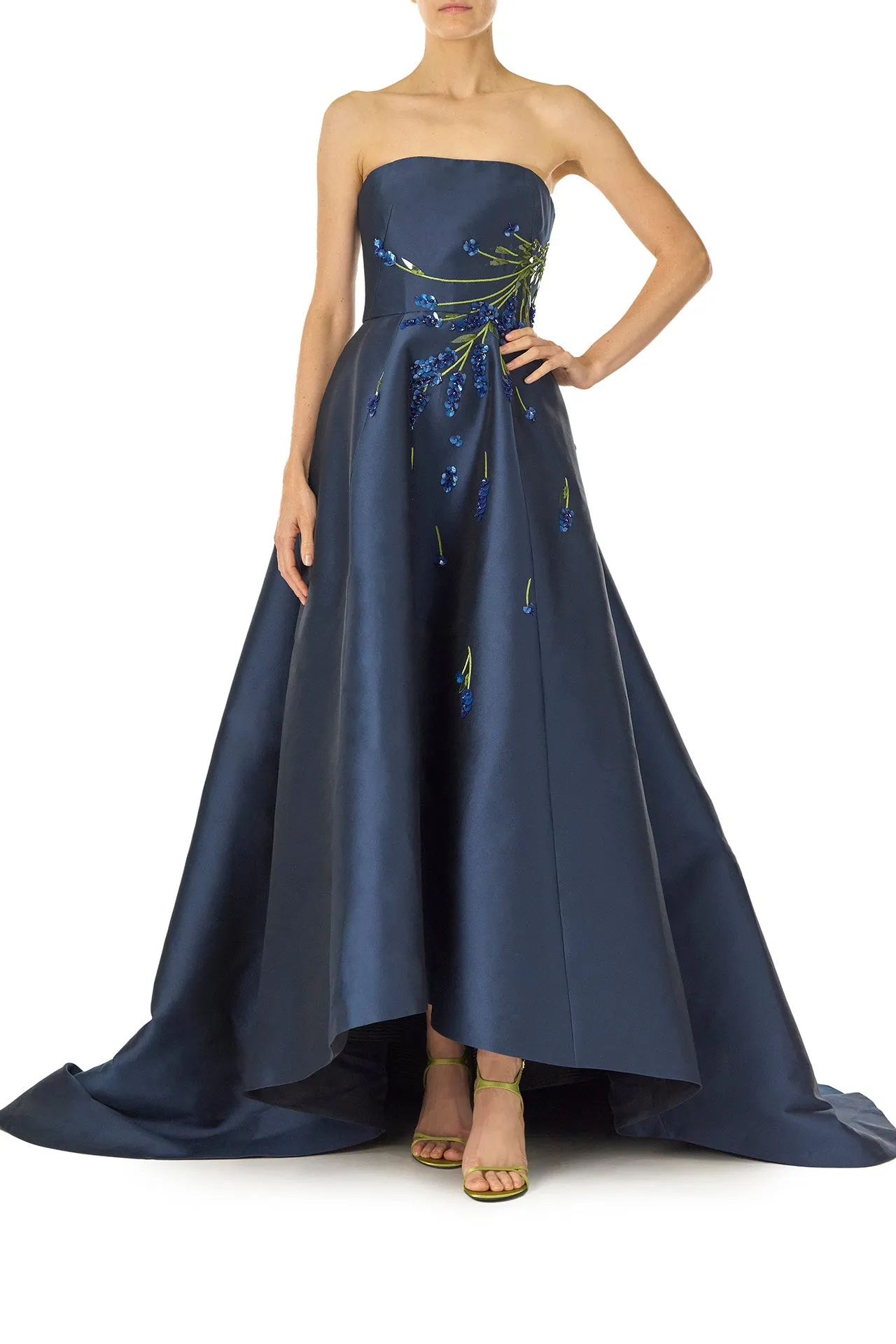 Lavender Embroidered Ball Gown sold by Monique Lhuillier