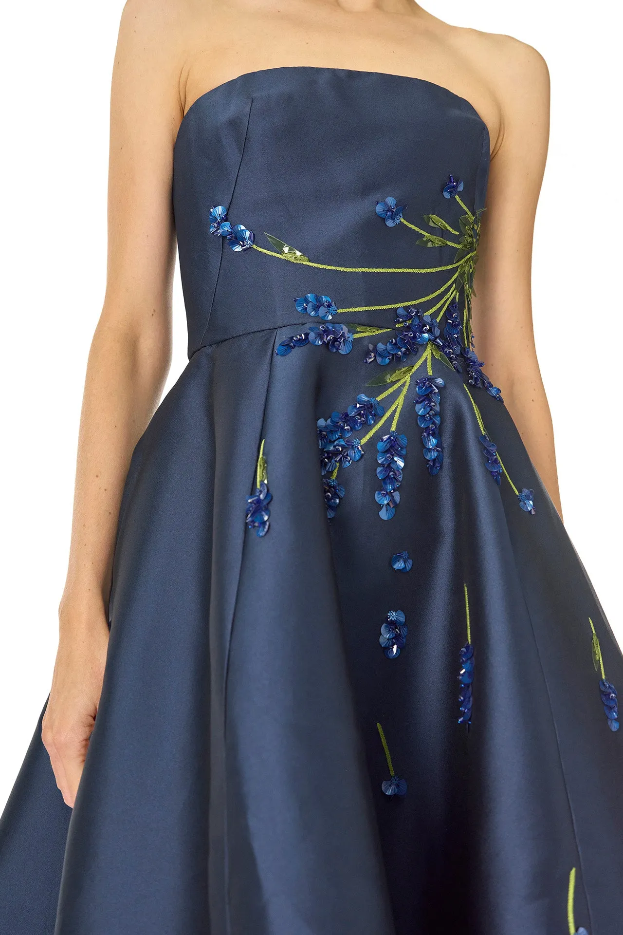 Lavender Embroidered Ball Gown sold by Monique Lhuillier product image thumbnail 5