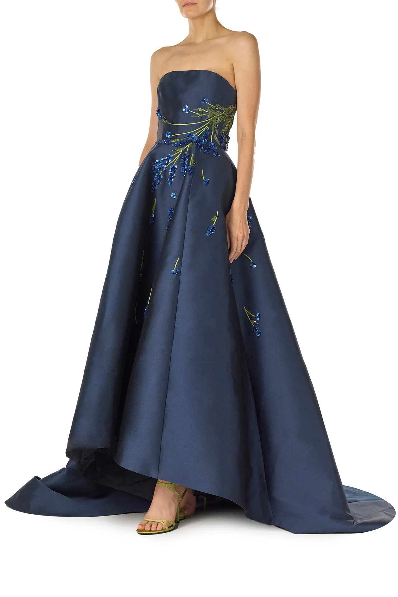 Lavender Embroidered Ball Gown sold by Monique Lhuillier product image thumbnail 3