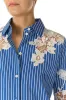 Lace Detailed Button Front Shirt sold by Monique Lhuillier