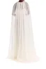 Floor Length Chiffon Evening Cape sold by Monique Lhuillier