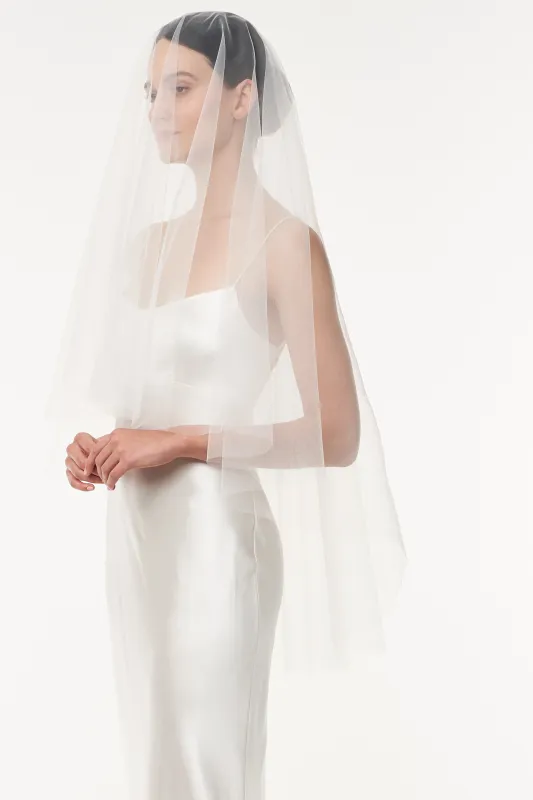 Signature Fingertip Length Veil sold by Monique Lhuillier