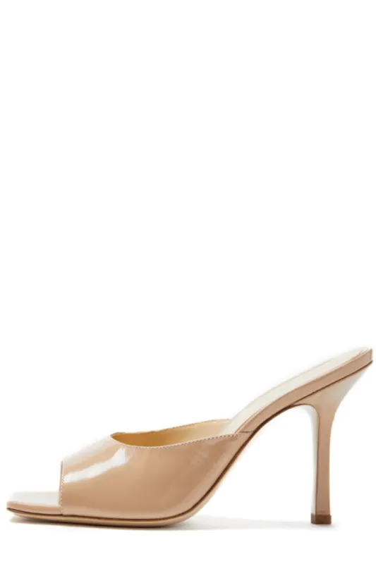 Lexi Leather Mule sold by Monique Lhuillier