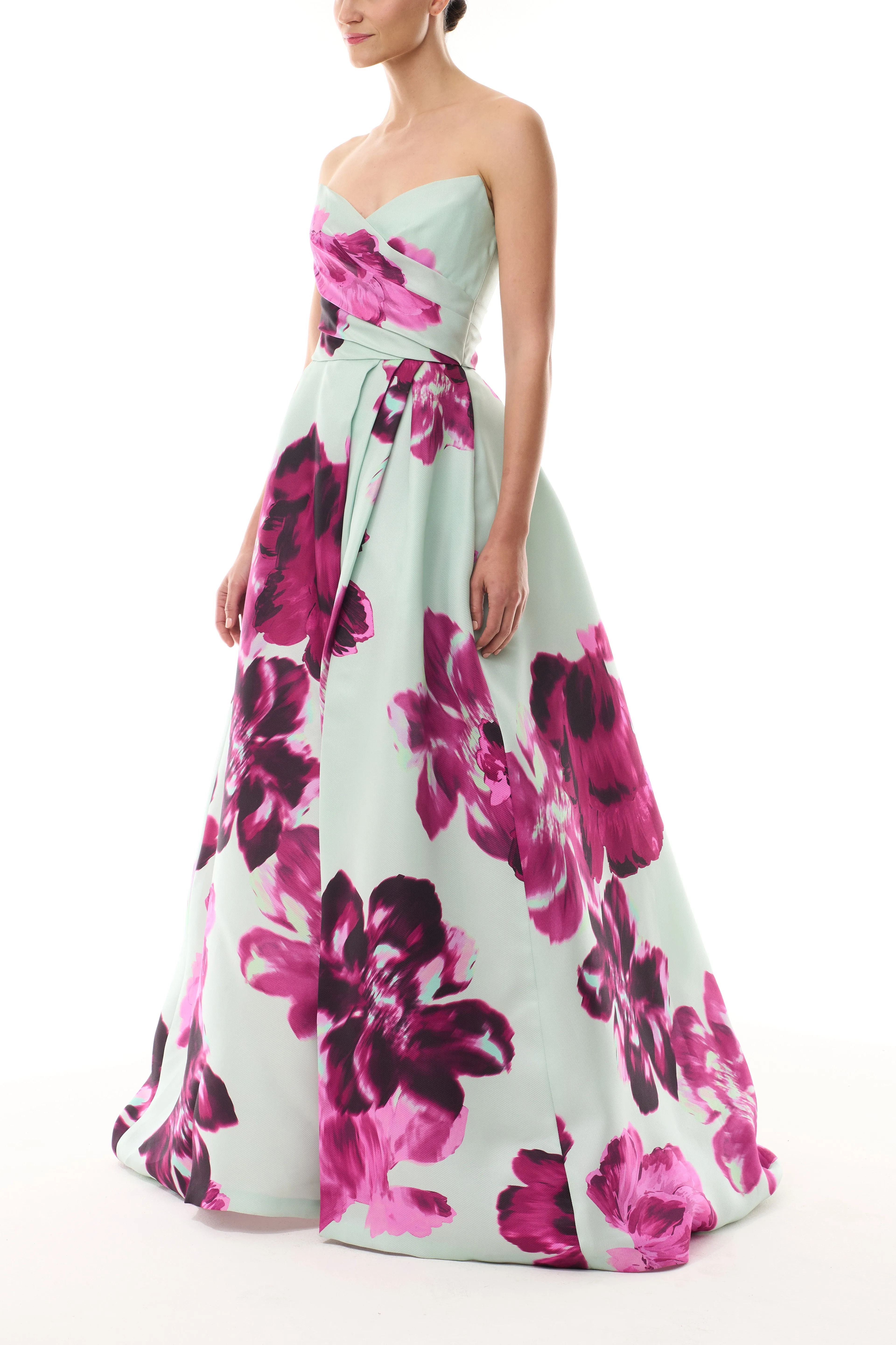 Electric Floral Ballgown sold by Monique Lhuillier product image thumbnail 3