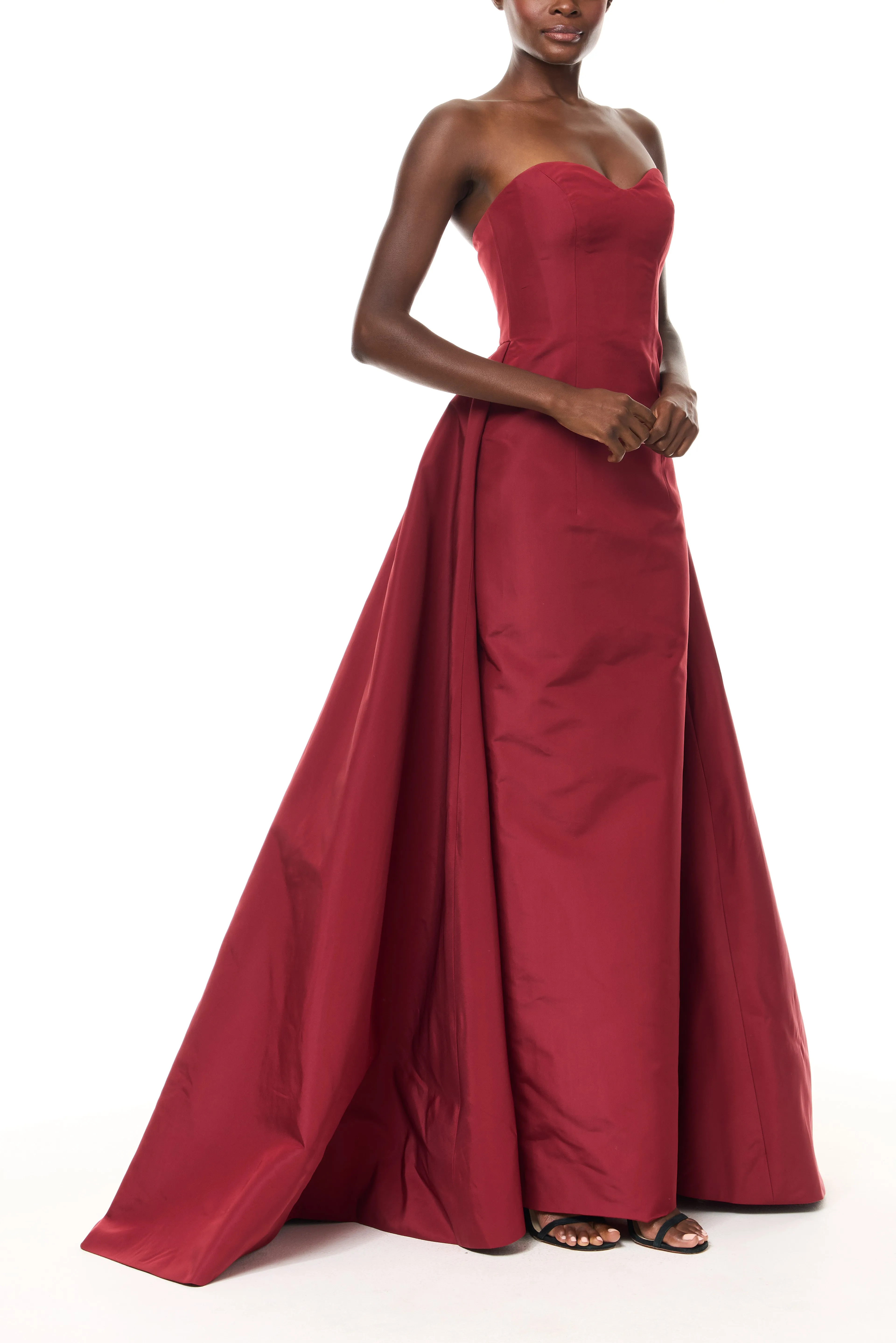Strapless Column Gown With Train sold by Monique Lhuillier product image thumbnail 4