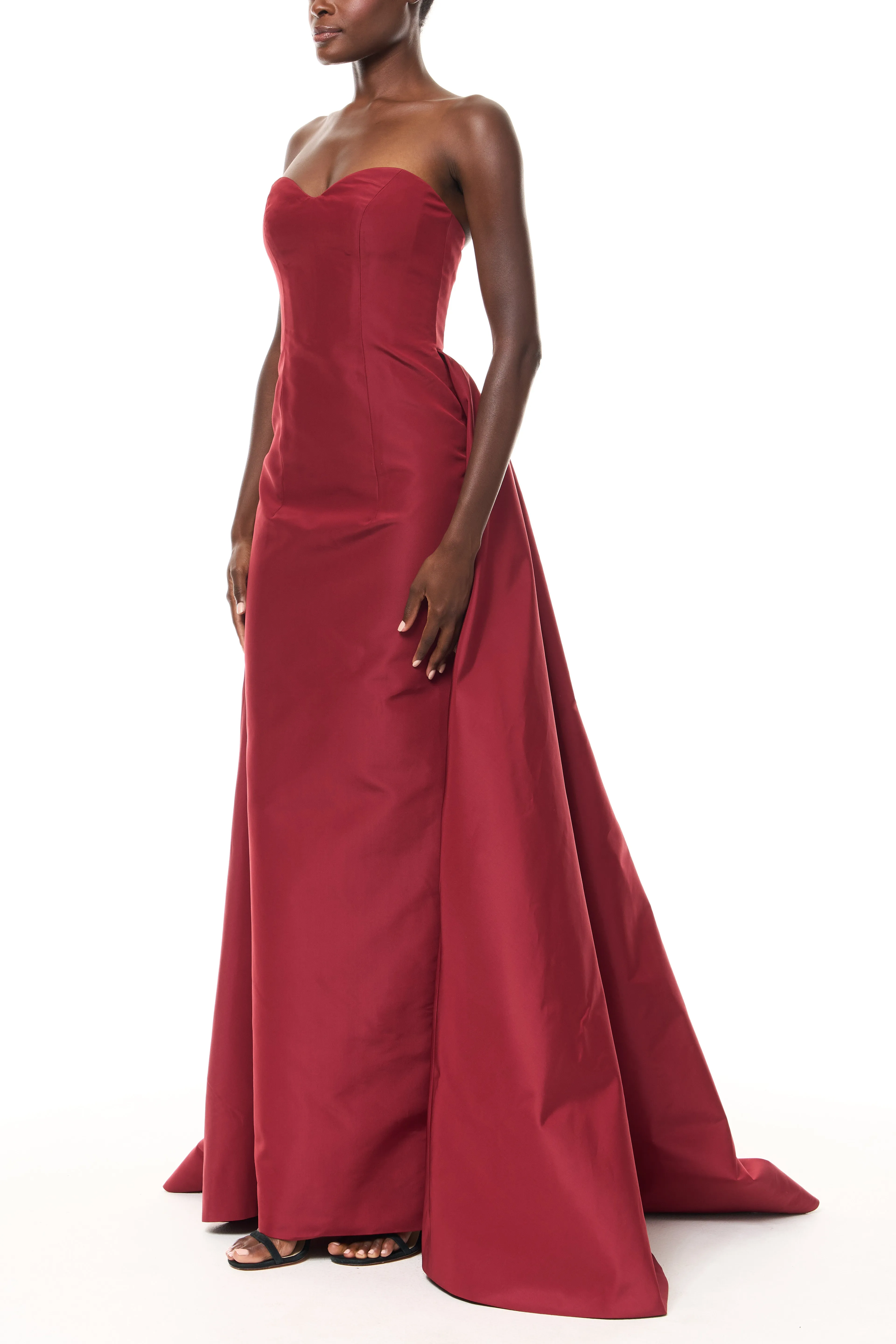 Strapless Column Gown With Train sold by Monique Lhuillier product image thumbnail 5