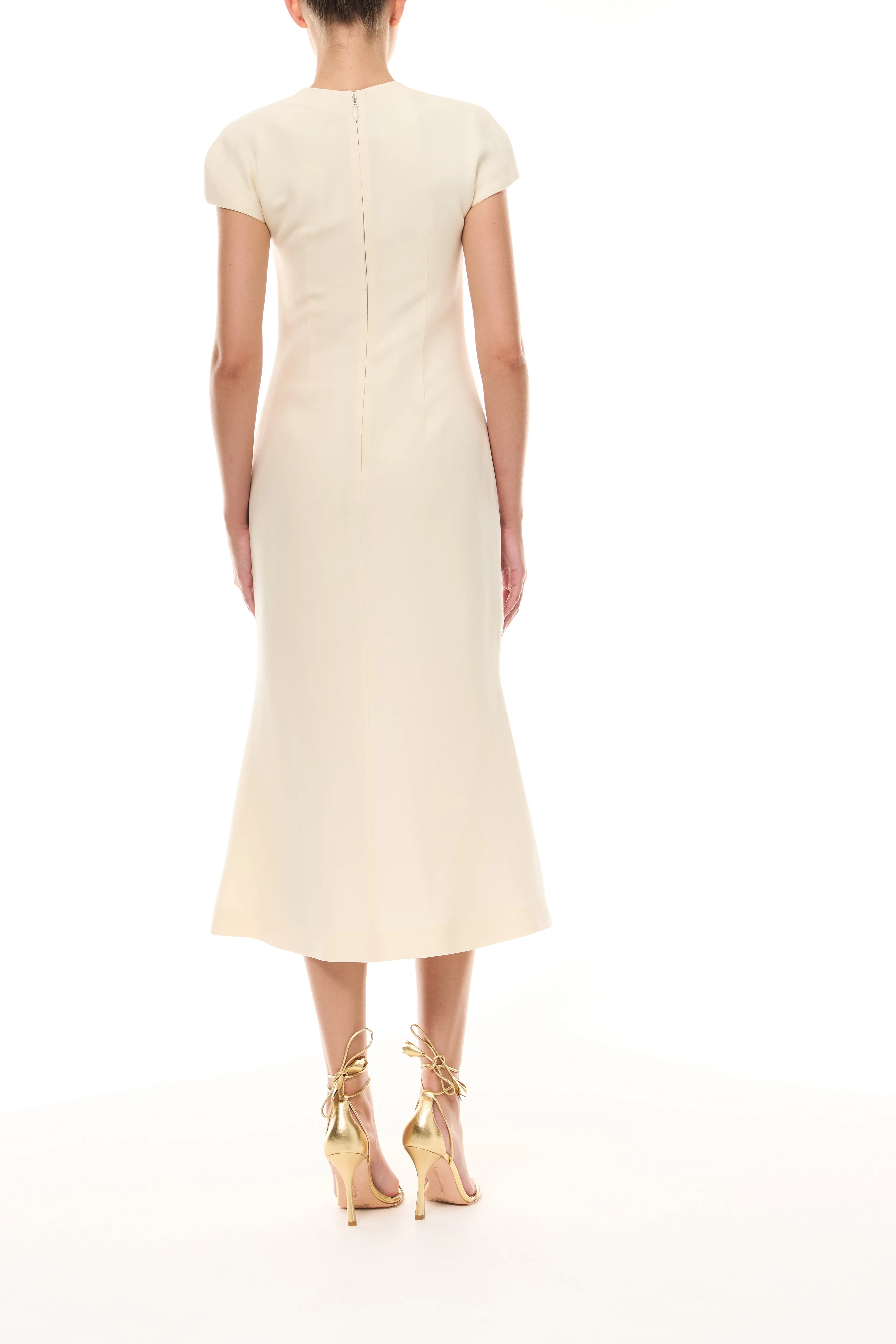 Ivory Gold Ball Dress sold by Monique Lhuillier product image thumbnail 5