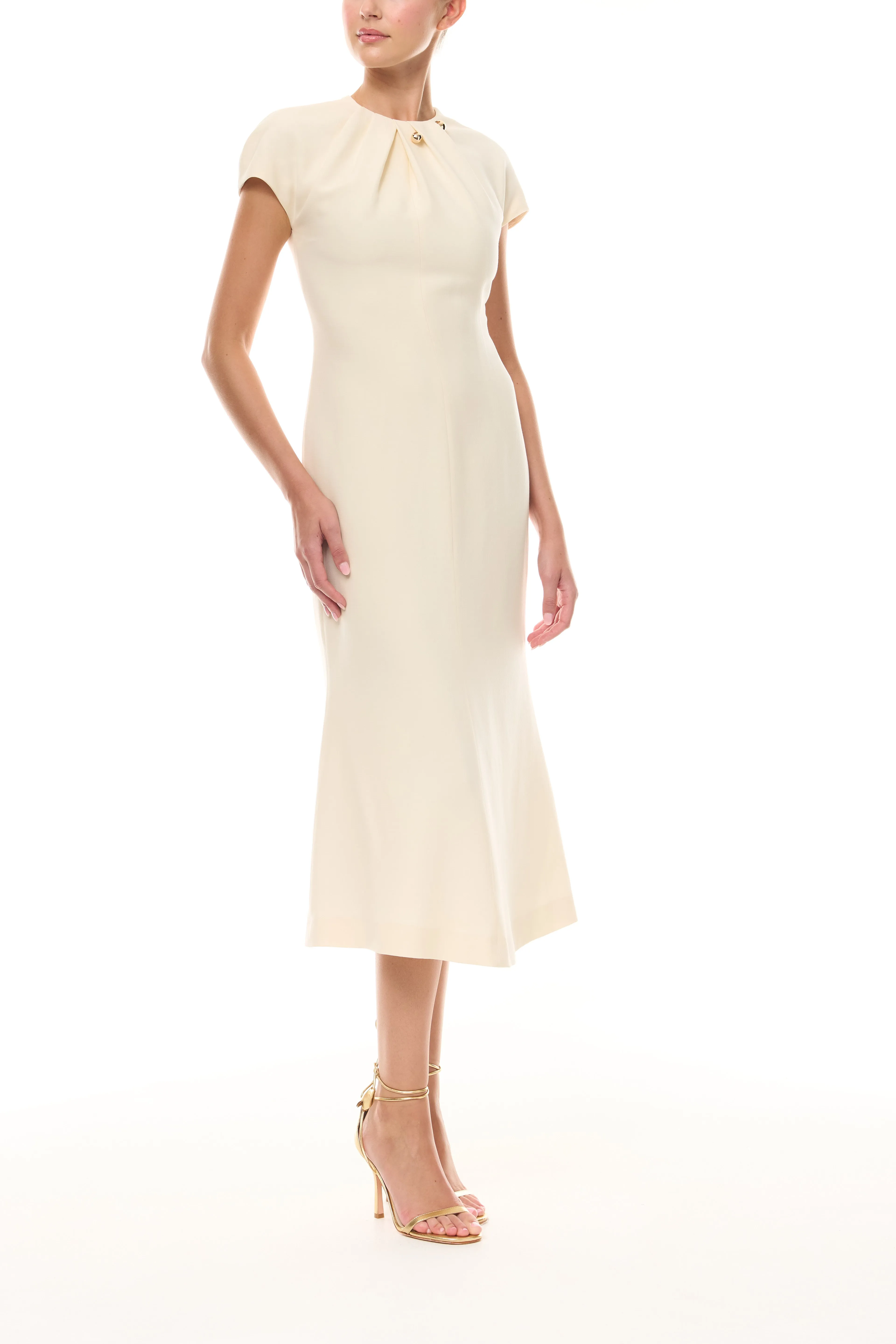 Ivory Gold Ball Dress sold by Monique Lhuillier product image thumbnail 4