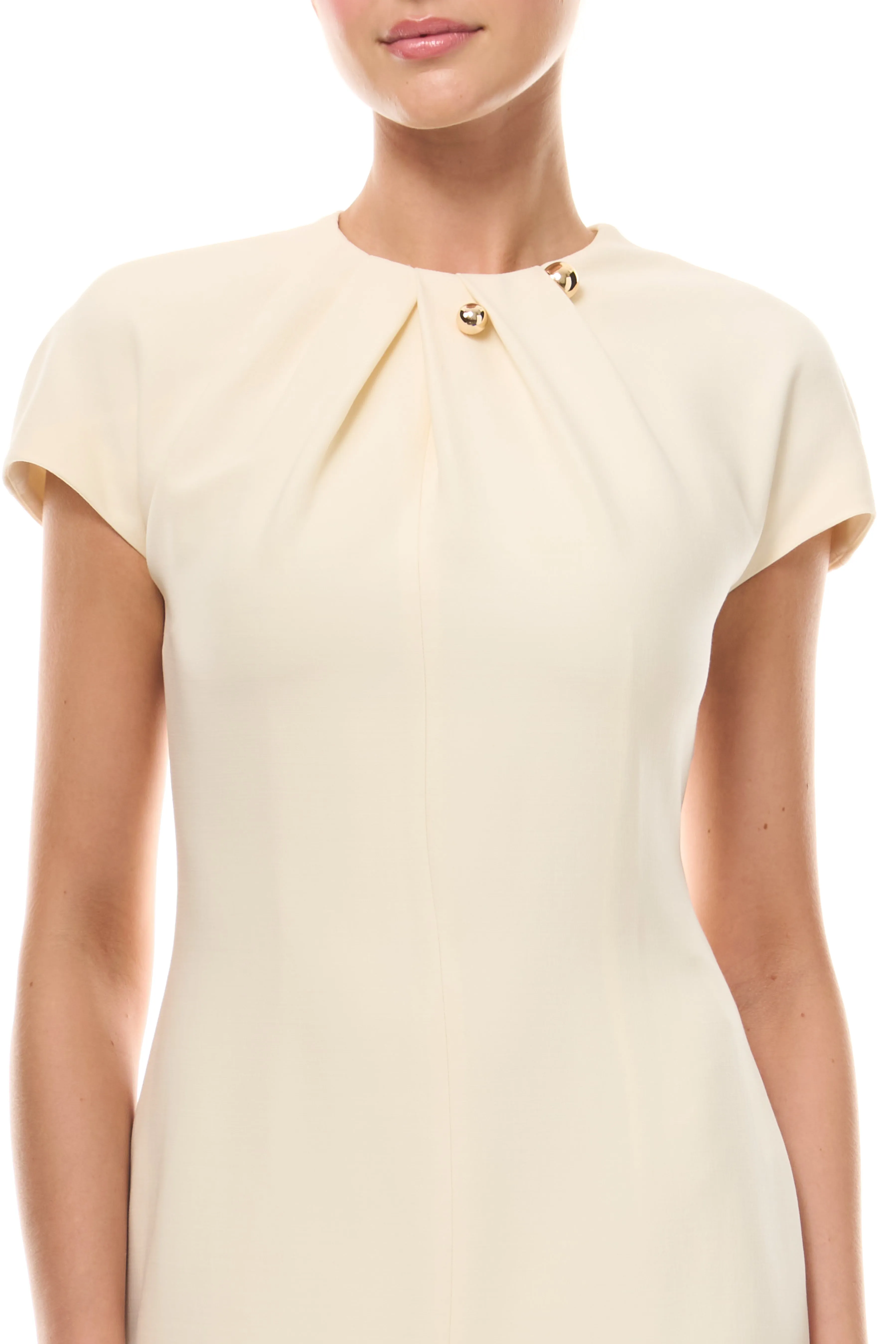 Ivory Gold Ball Dress sold by Monique Lhuillier product image thumbnail 2
