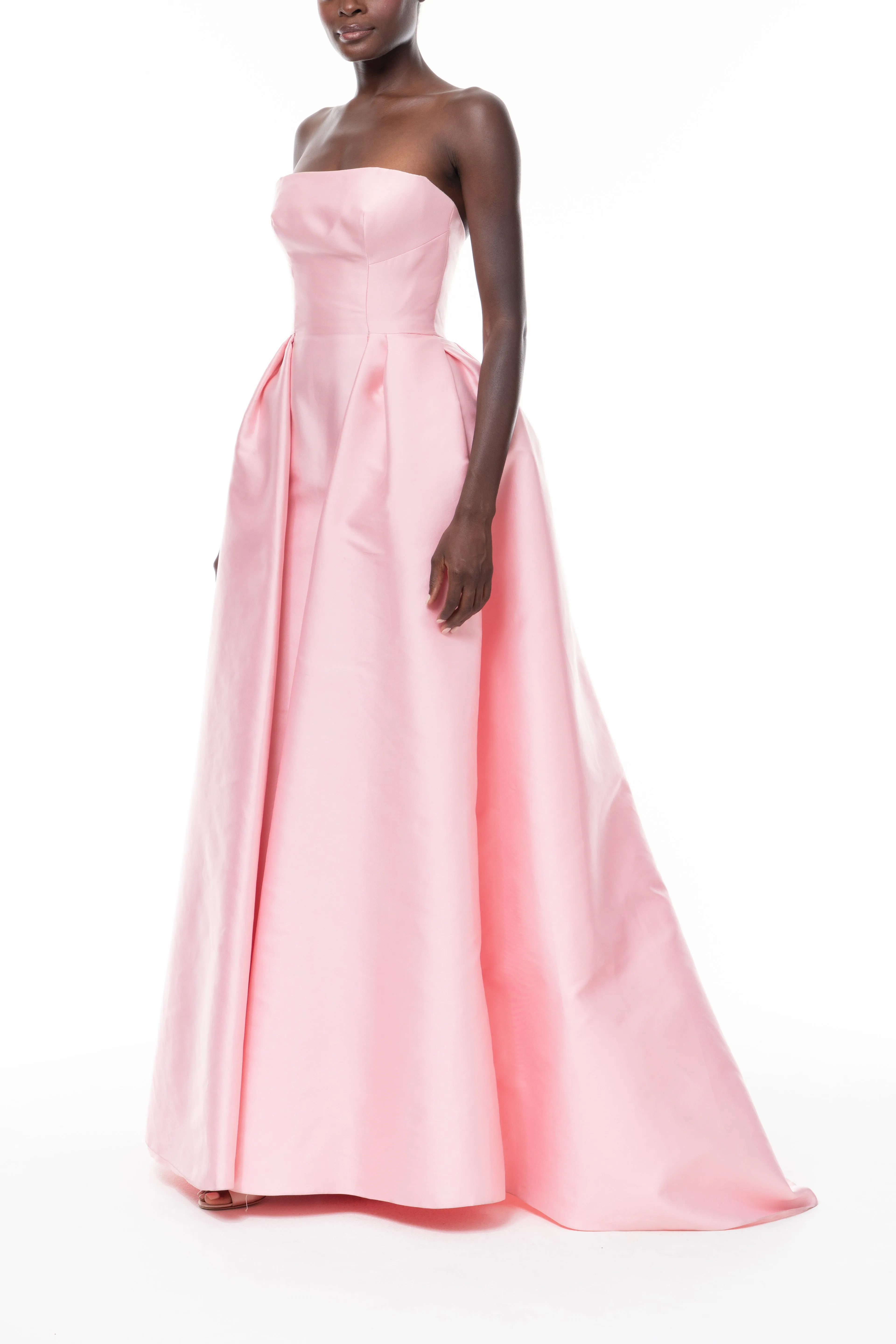Carnation Strapless Ball Gown sold by Monique Lhuillier product image thumbnail 3