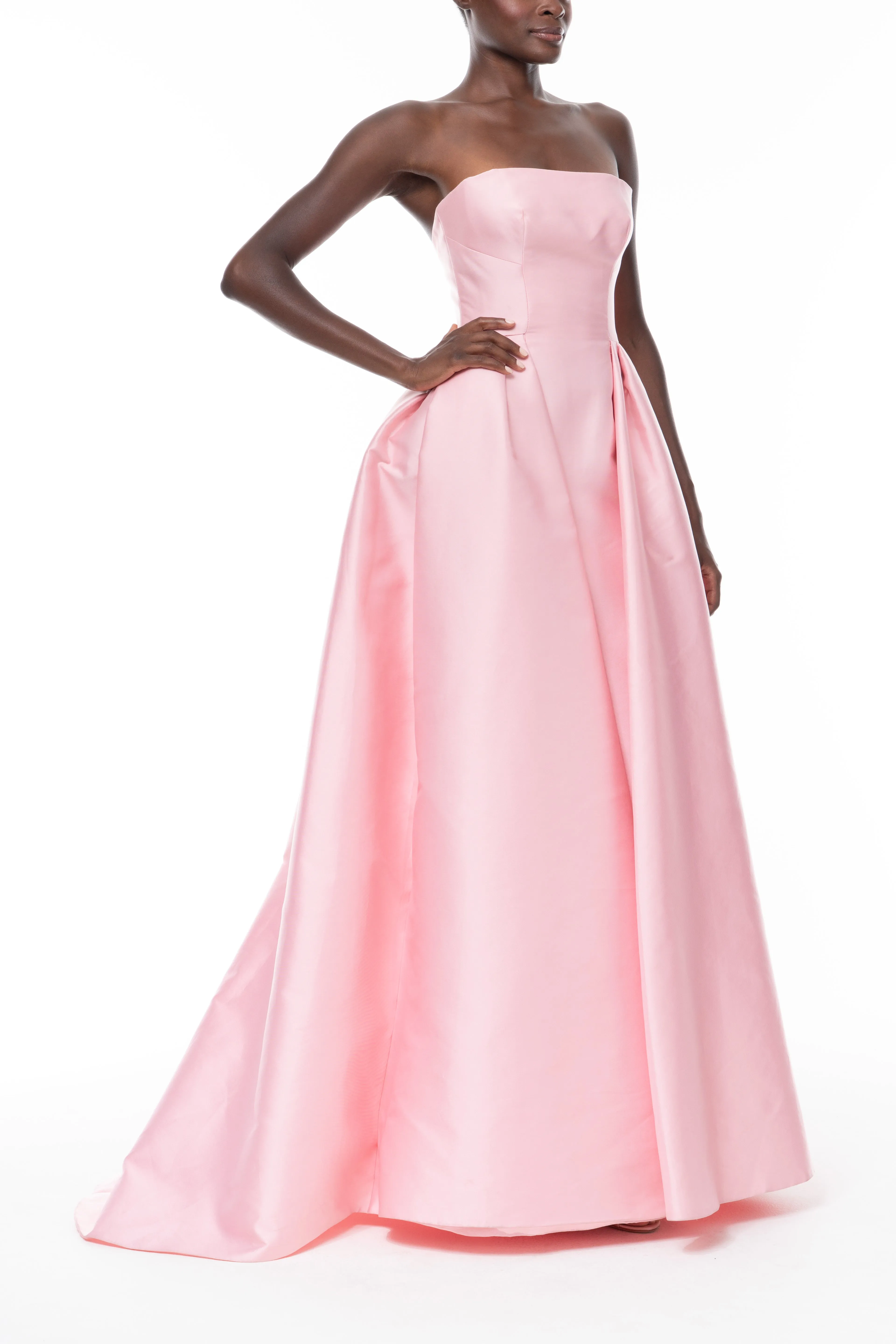 Carnation Strapless Ball Gown sold by Monique Lhuillier product image thumbnail 4