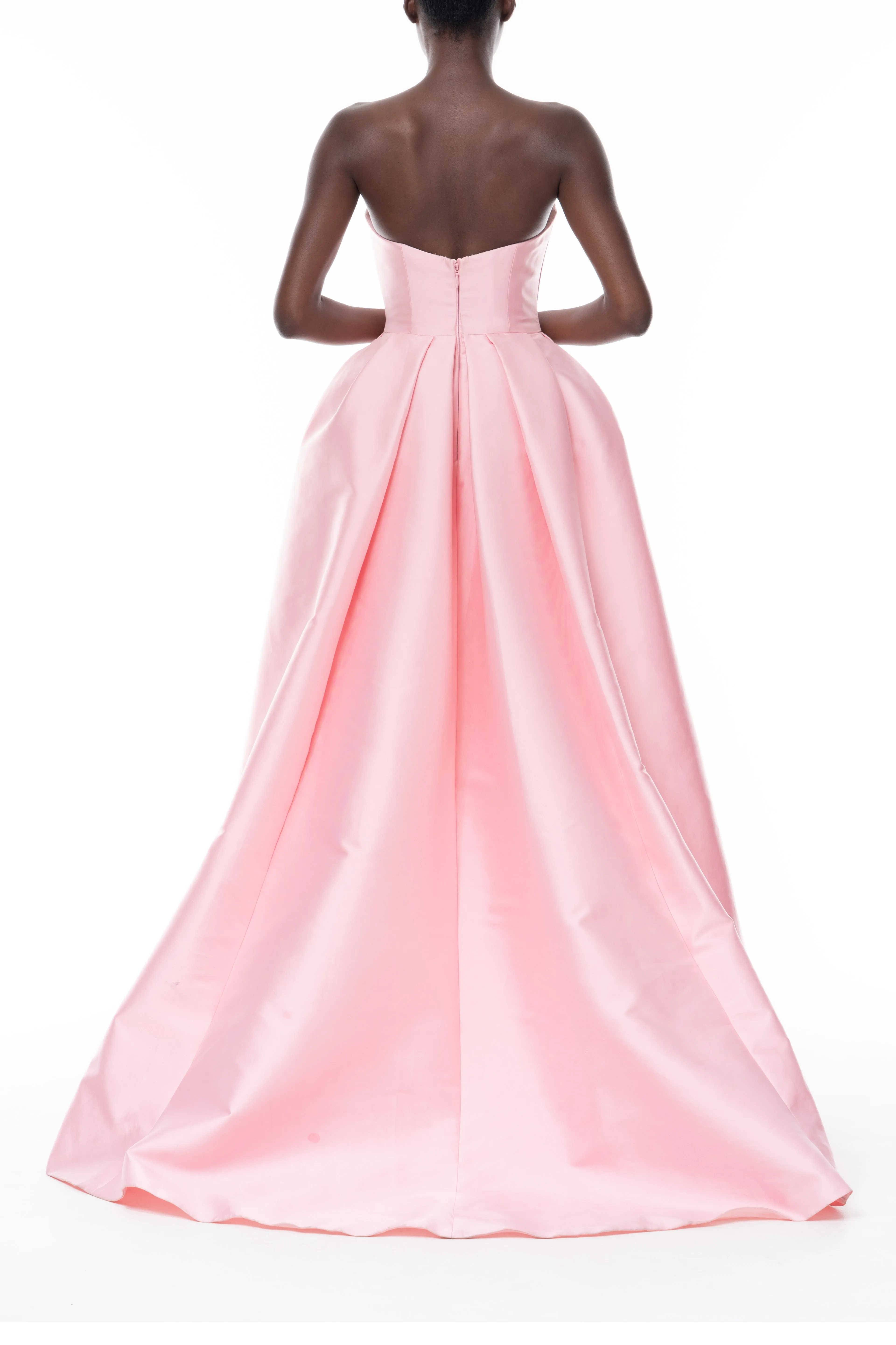 Carnation Strapless Ball Gown sold by Monique Lhuillier product image thumbnail 5