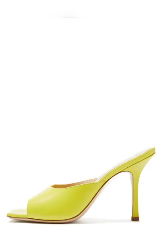 Lexi Leather Mule sold by Monique Lhuillier