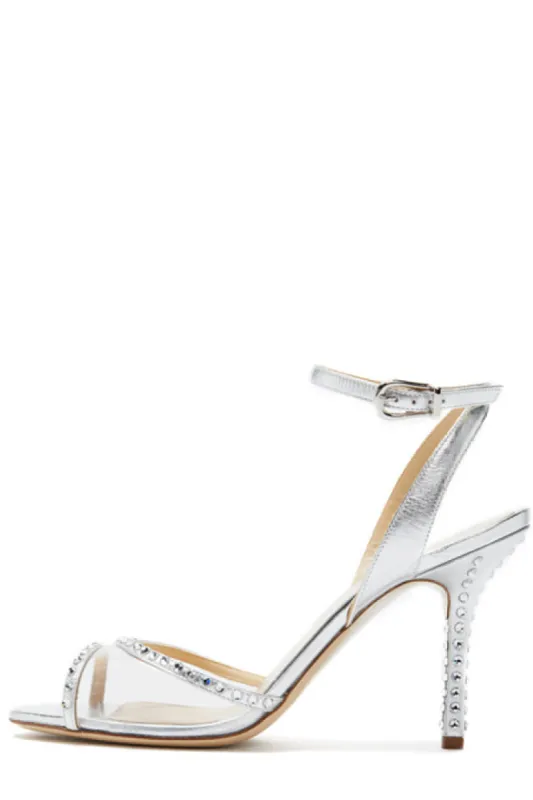 Destiny Leather Sandal sold by Monique Lhuillier