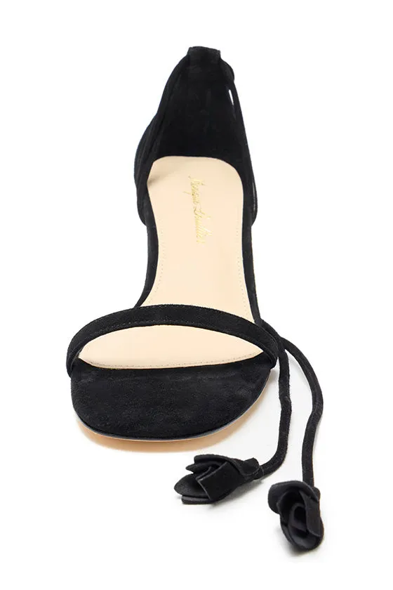 Raya Suede Sandal sold by Monique Lhuillier product image thumbnail 2