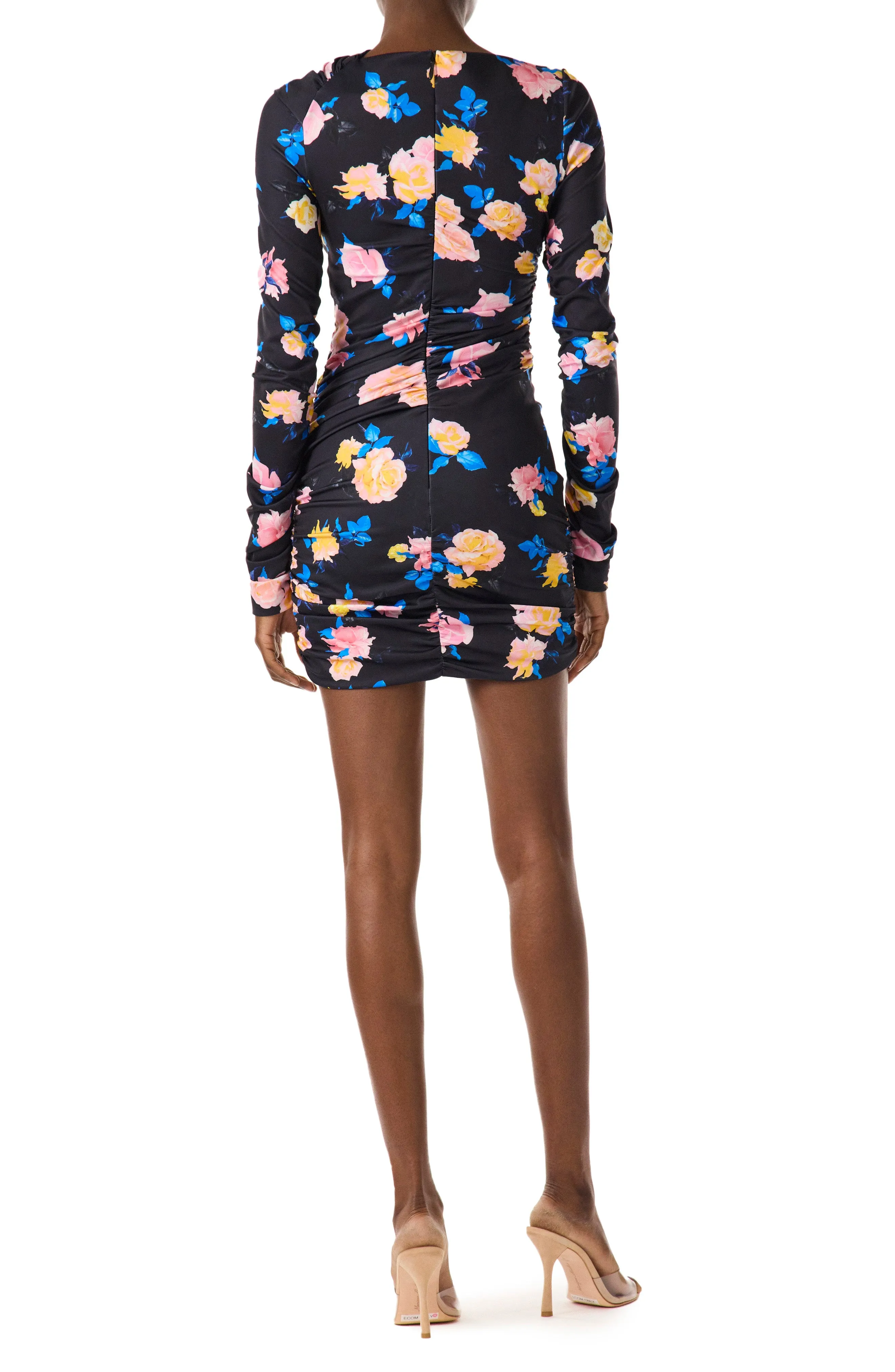 Floral Printed Mini Dress sold by Monique Lhuillier product image thumbnail 5
