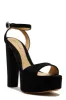 Khloe Silk Faille Platform sold by Monique Lhuillier