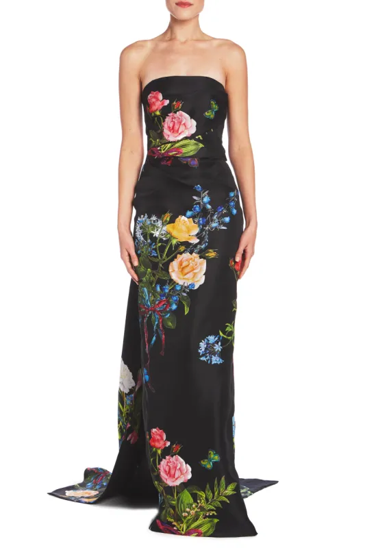 Draped Column Gown sold by Monique Lhuillier