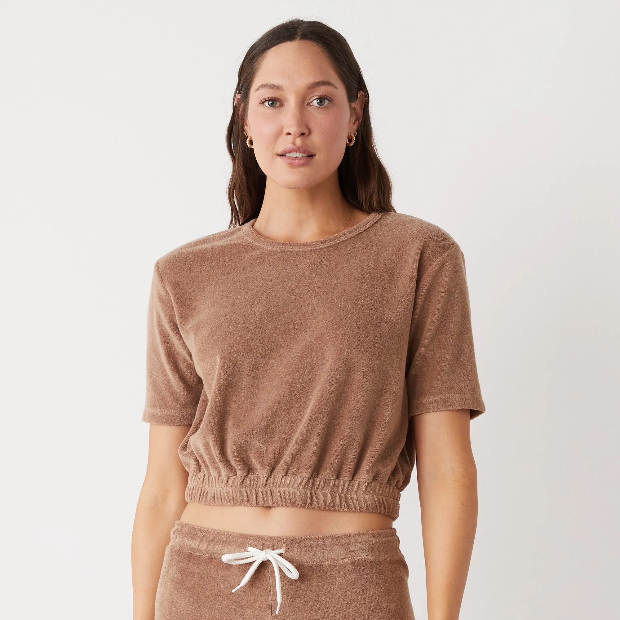 Terry Cloth Short Sleeve sold by Monrow