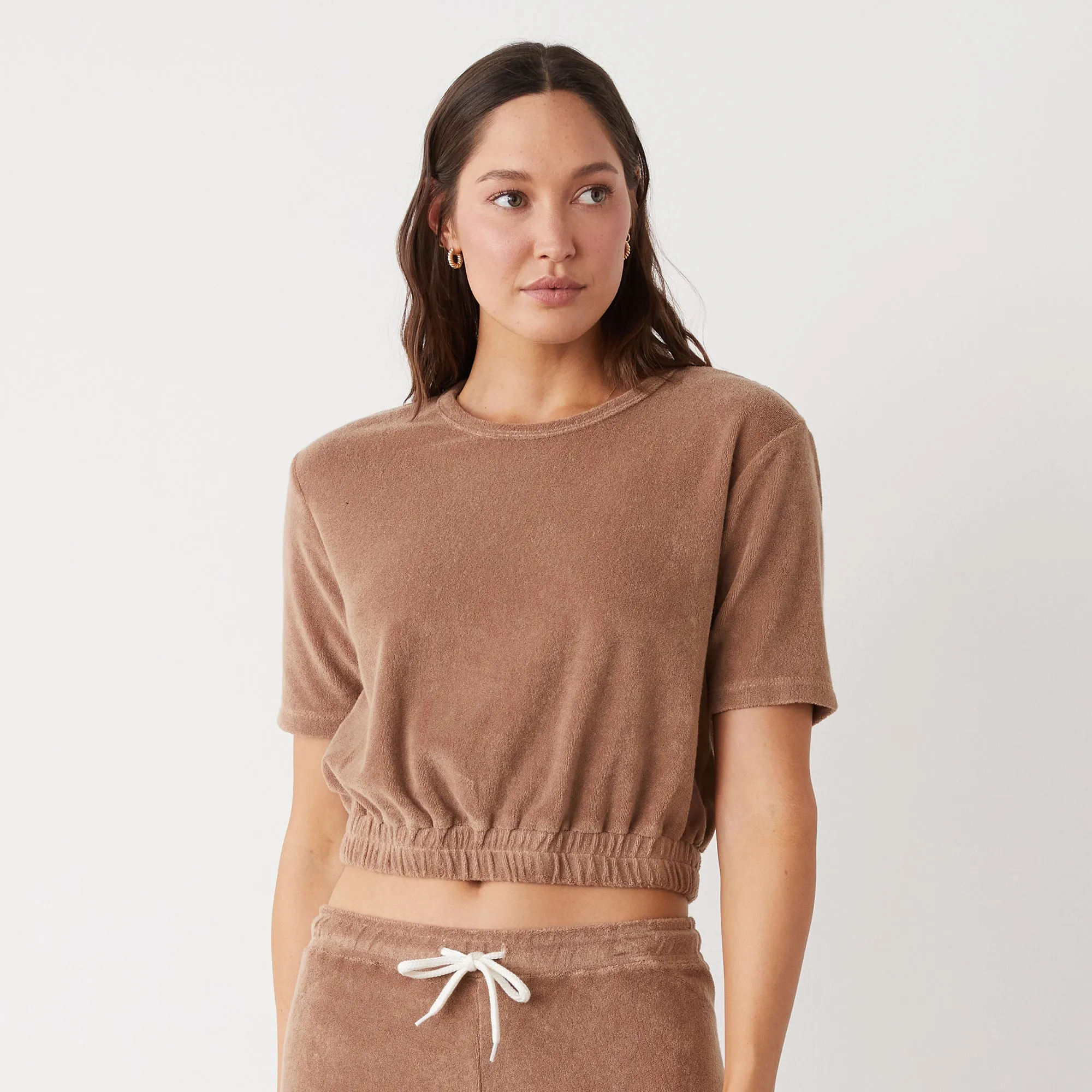 Terry Cloth Short Sleeve sold by Monrow product image thumbnail 2