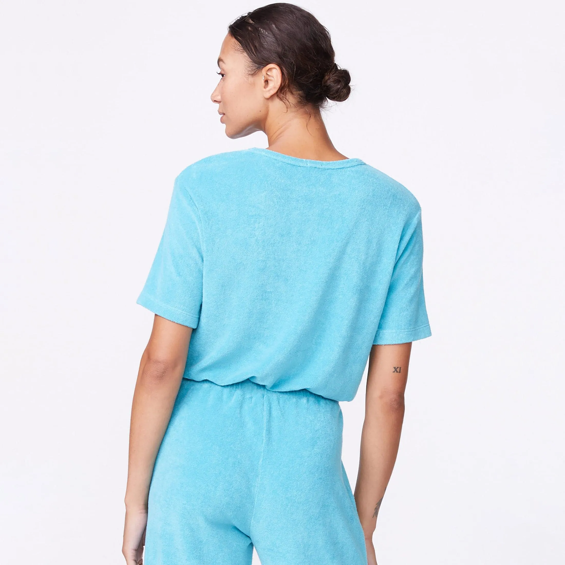 Terry Cloth Tee sold by Monrow product image thumbnail 4