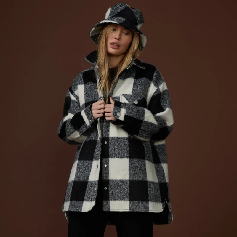 Plaid Flannel Jacket sold by Monrow