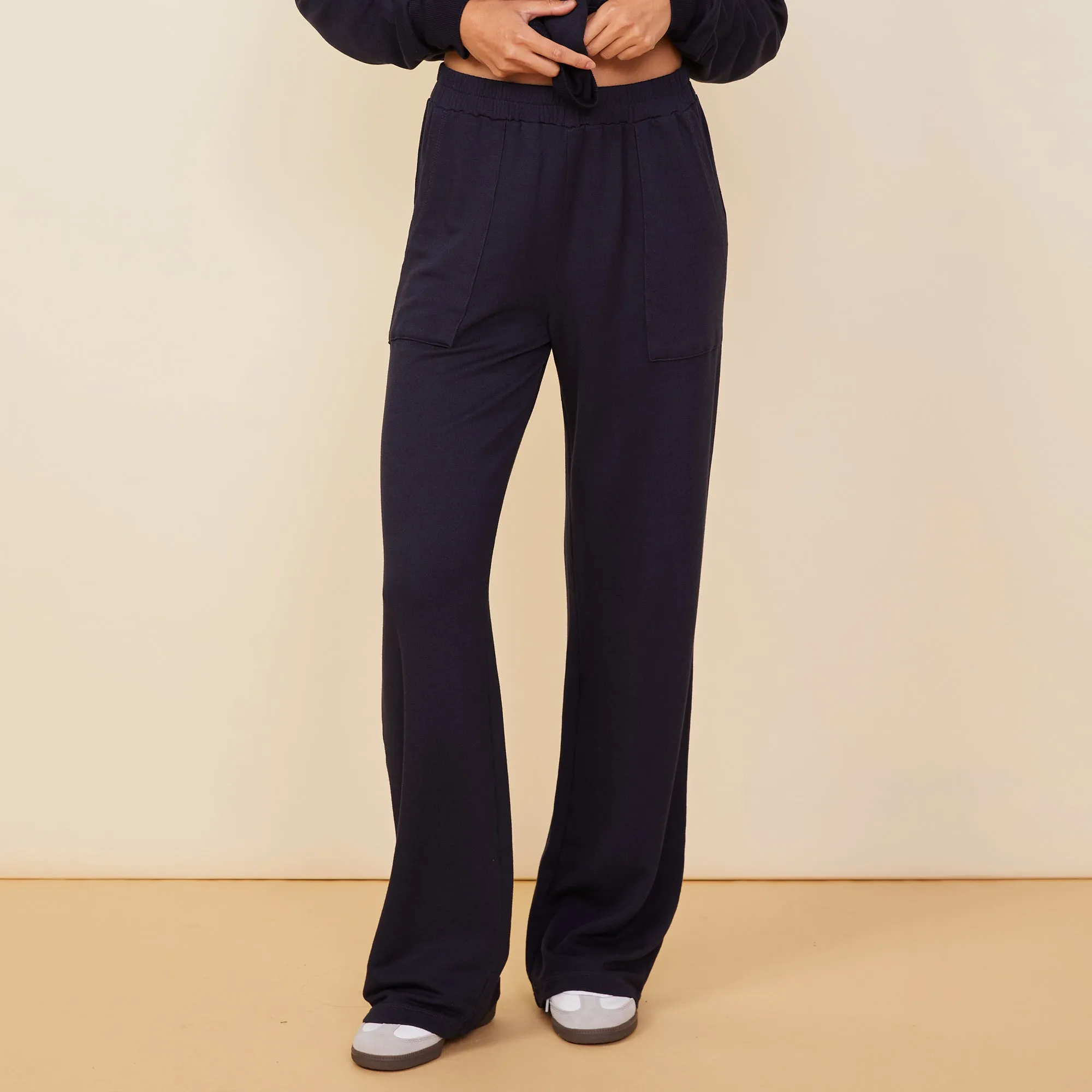 Supersoft Fleece Patch Pocket Sweat sold by Monrow