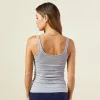 Supimafine Rib Scoop Neck Tank sold by Monrow