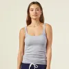 Supimafine Rib Scoop Neck Tank sold by Monrow