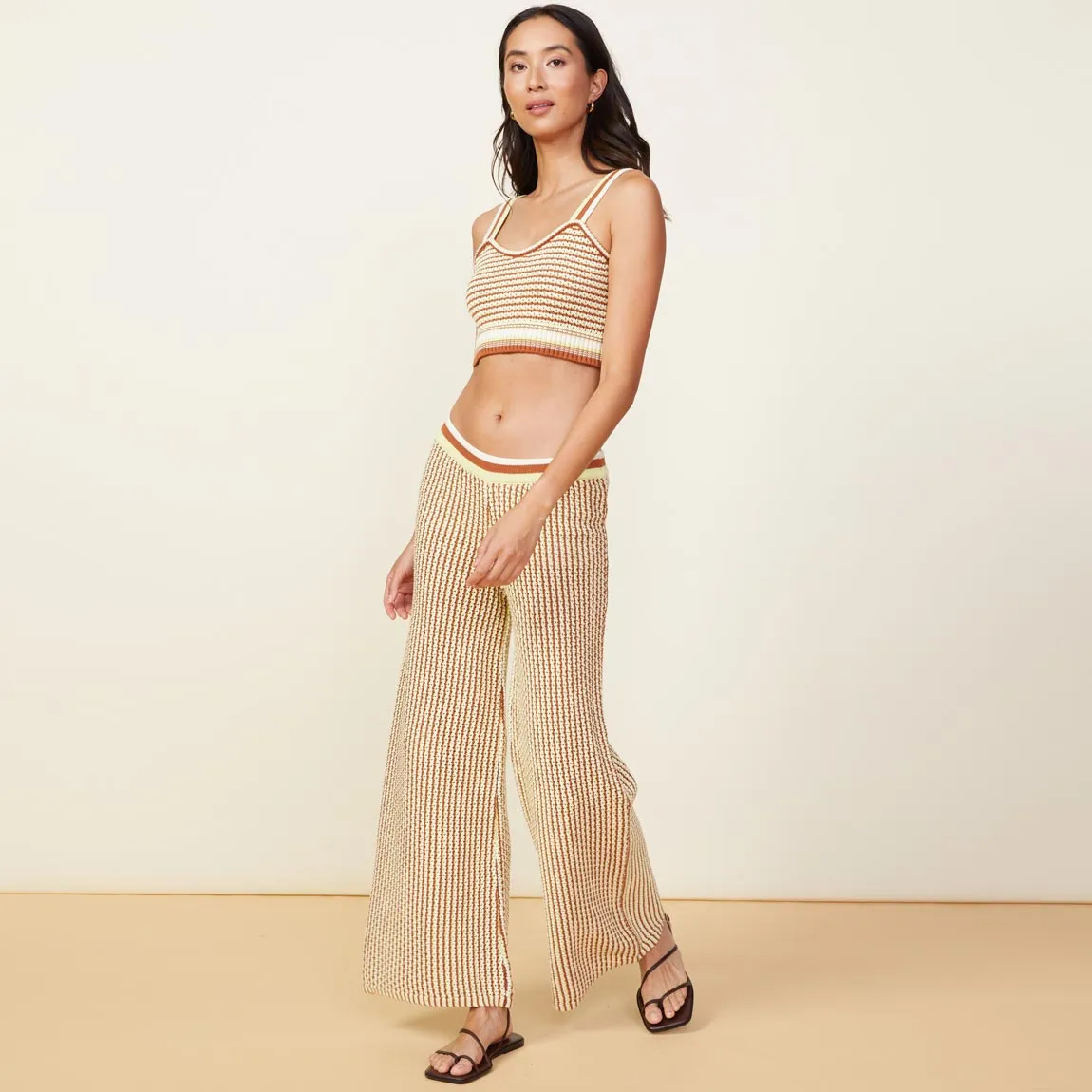 Crochet Sweater Wide Leg Sweat sold by Monrow product image thumbnail 2