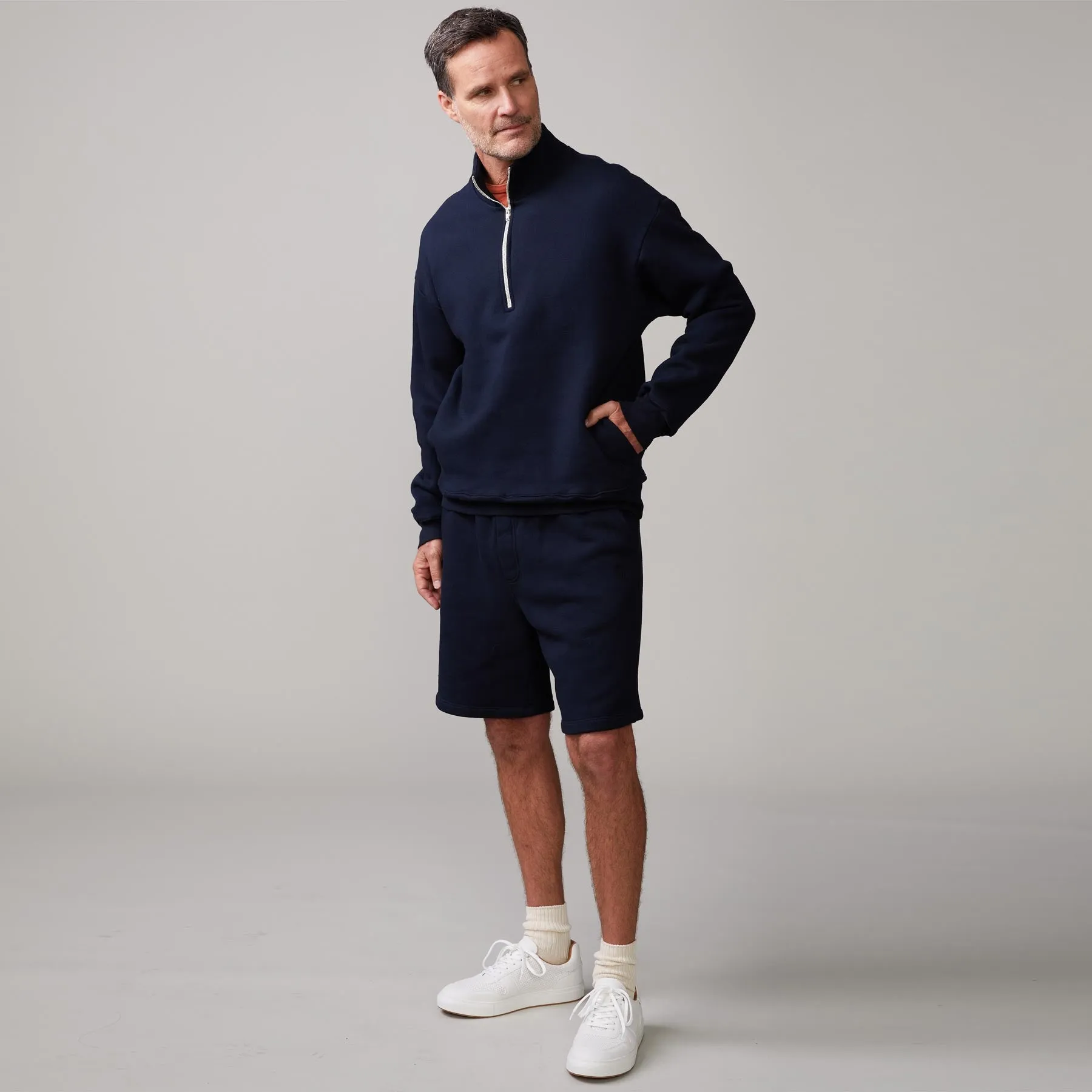 Half Zip Sweatshirt sold by Monrow product image thumbnail 2