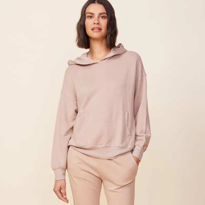 Supersoft Fleece Slouchy Pullover sold by Monrow