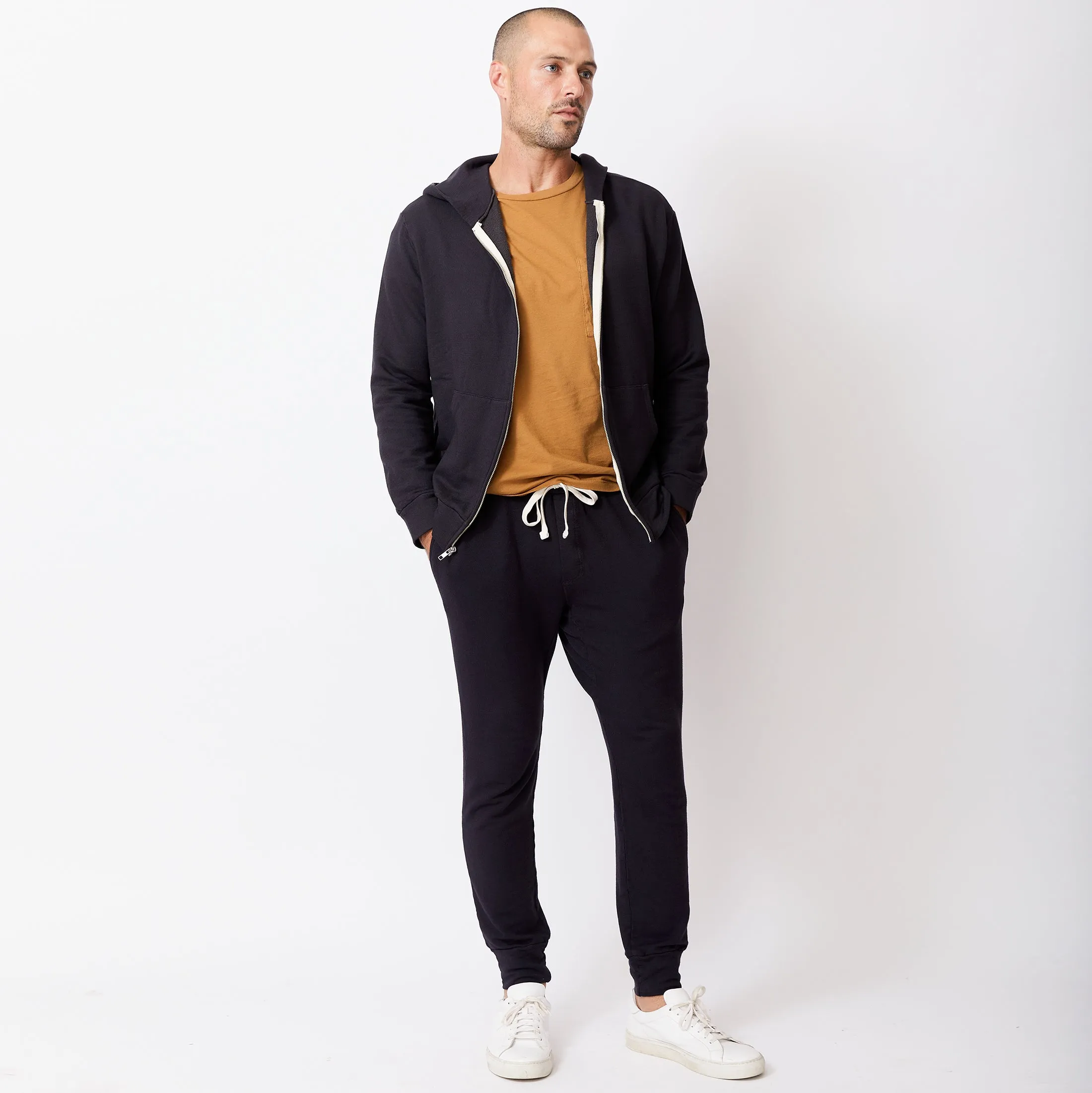 Supersoft Fleece Zip Up Hoody sold by Monrow product image thumbnail 2