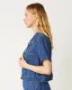 Soft Denim Short Sleeve Shirt sold by Monrow