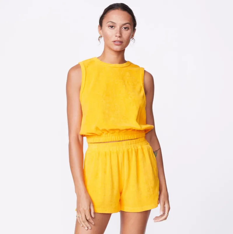 Terry Cloth Tank sold by Monrow