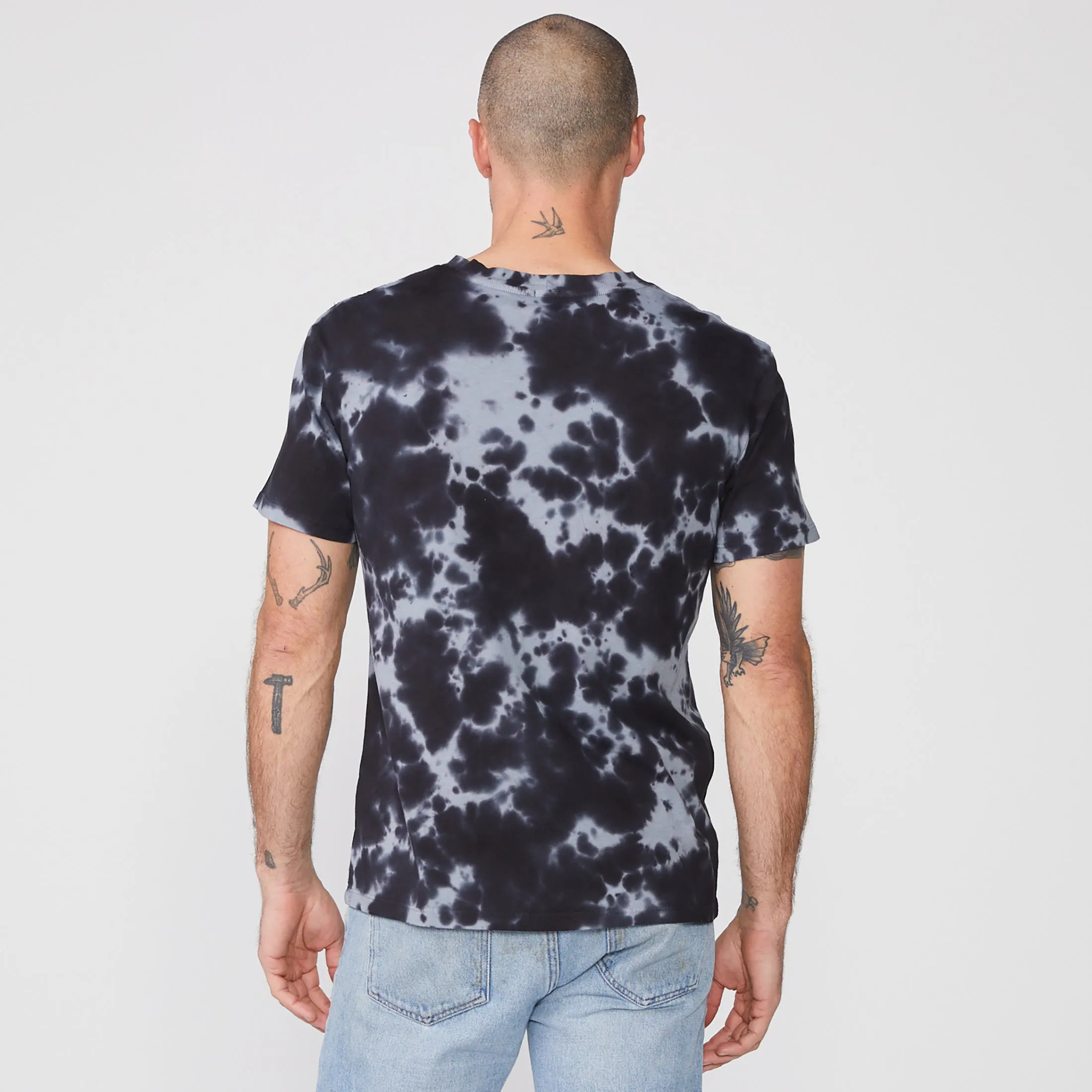 Tie Dye Relaxed Crew sold by Monrow product image thumbnail 4