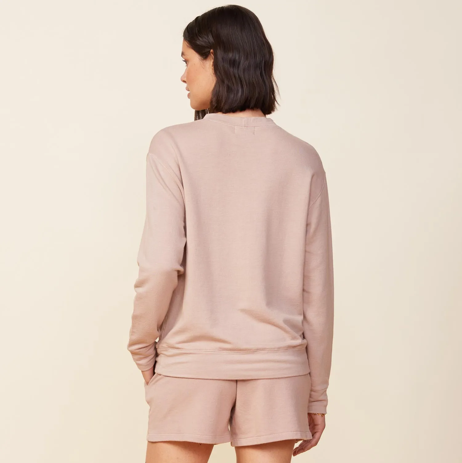 Supersoft Fleece Boyfriend Sweatshirt sold by Monrow product image thumbnail 5