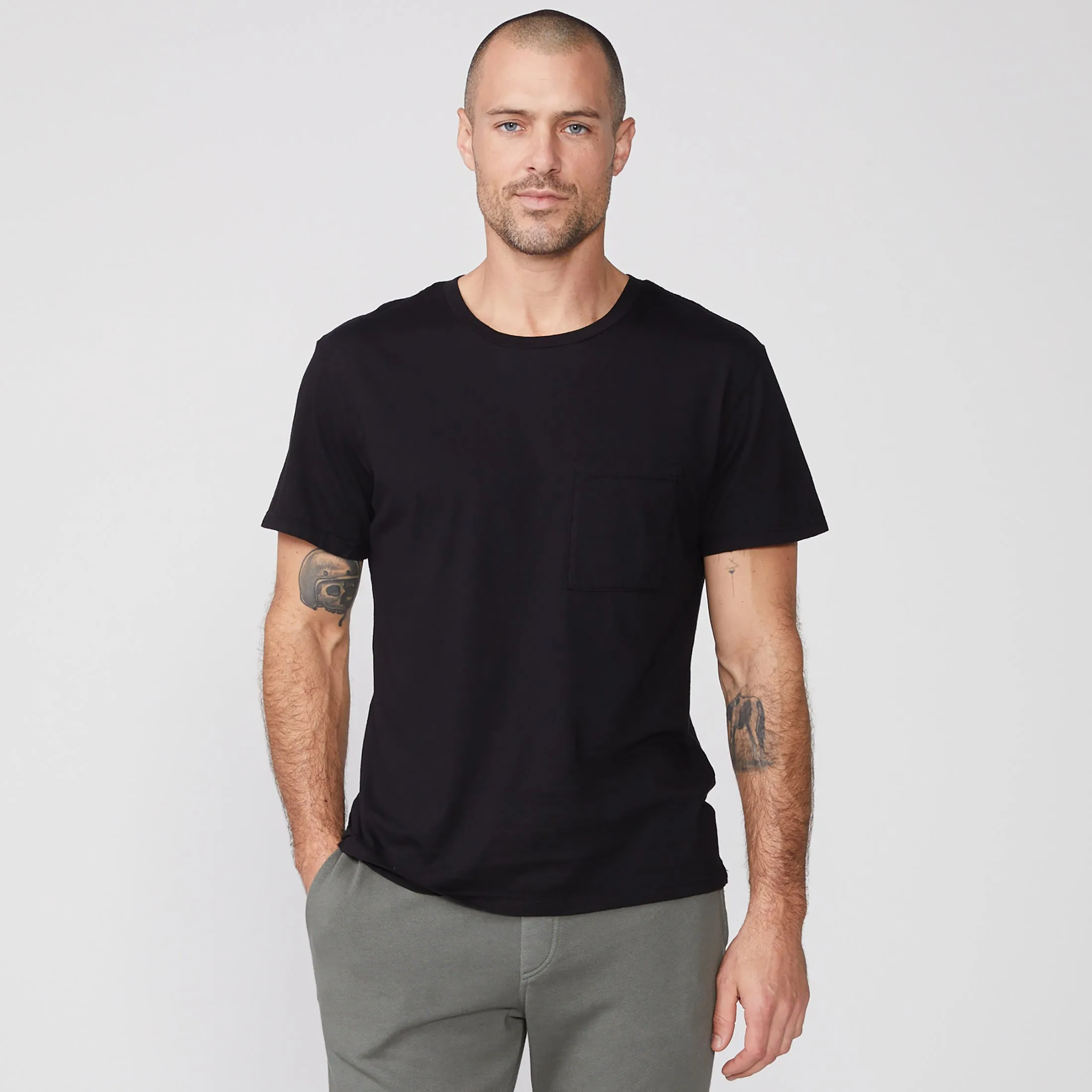 Relaxed Pocket Crew sold by Monrow