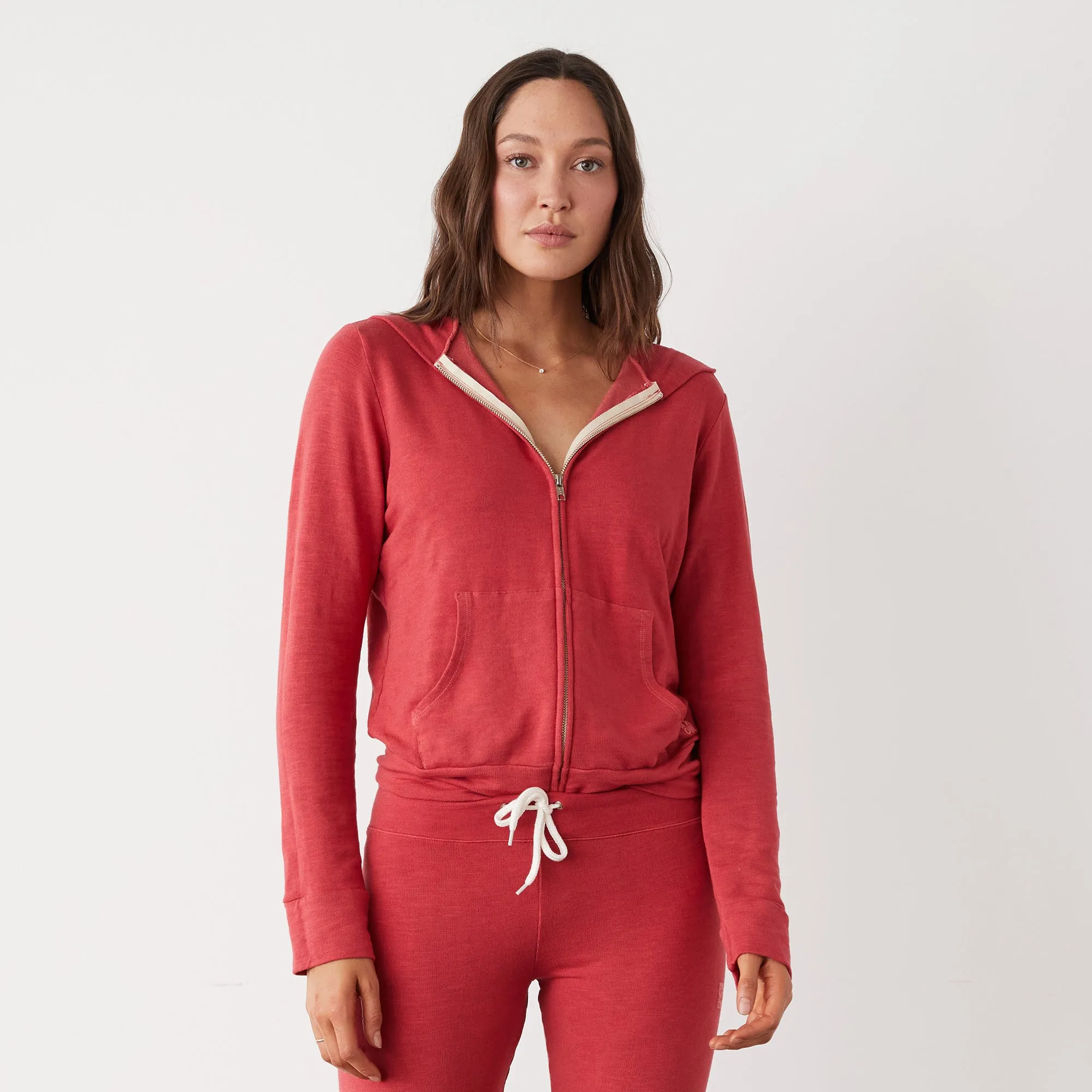 Supersoft Zip Up Hoody sold by Monrow product image thumbnail 2