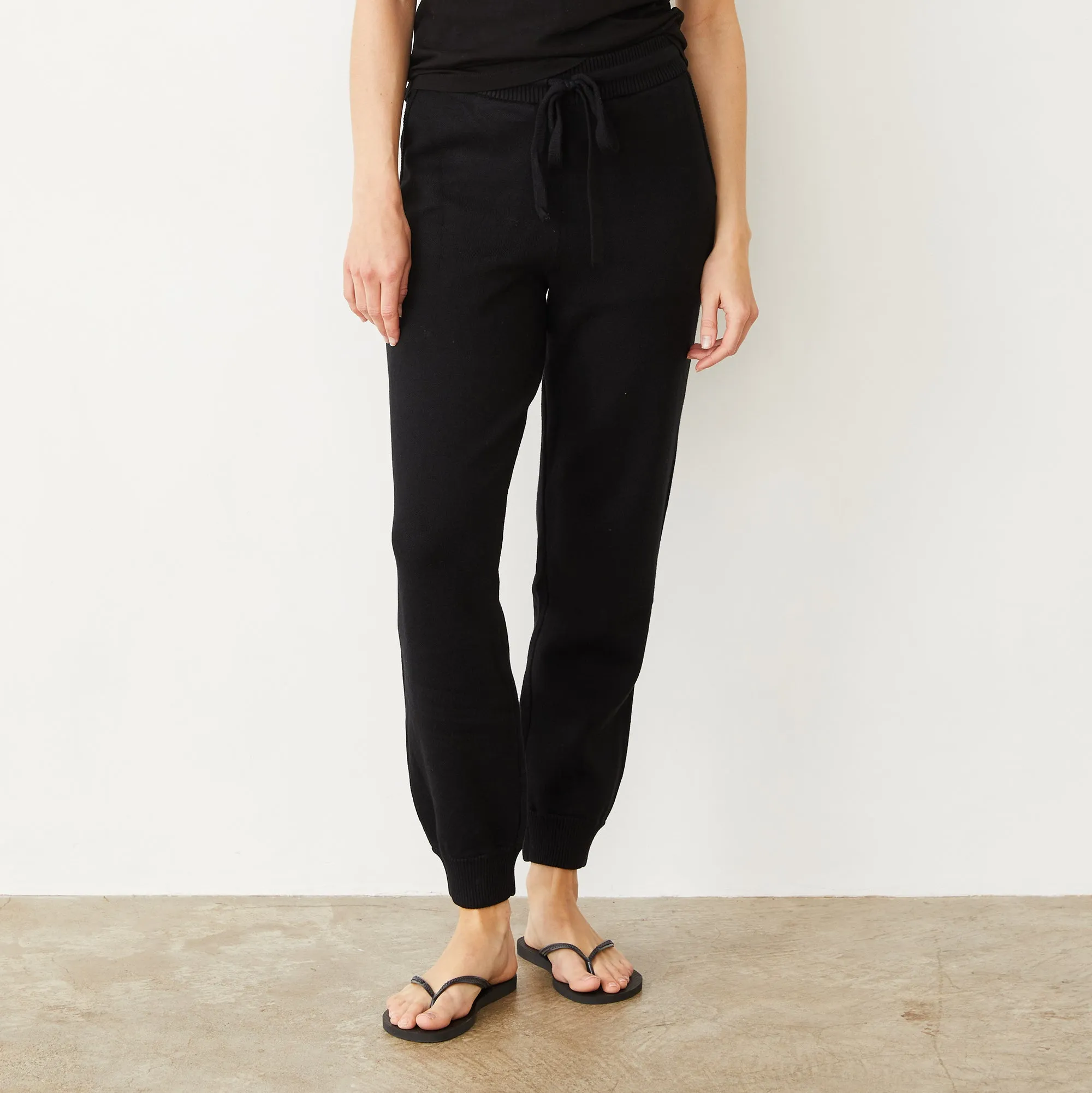Soft Knit Cuffed Jogger sold by Monrow product image thumbnail 2