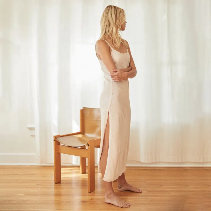 Mesh Slit Dress sold by Monrow