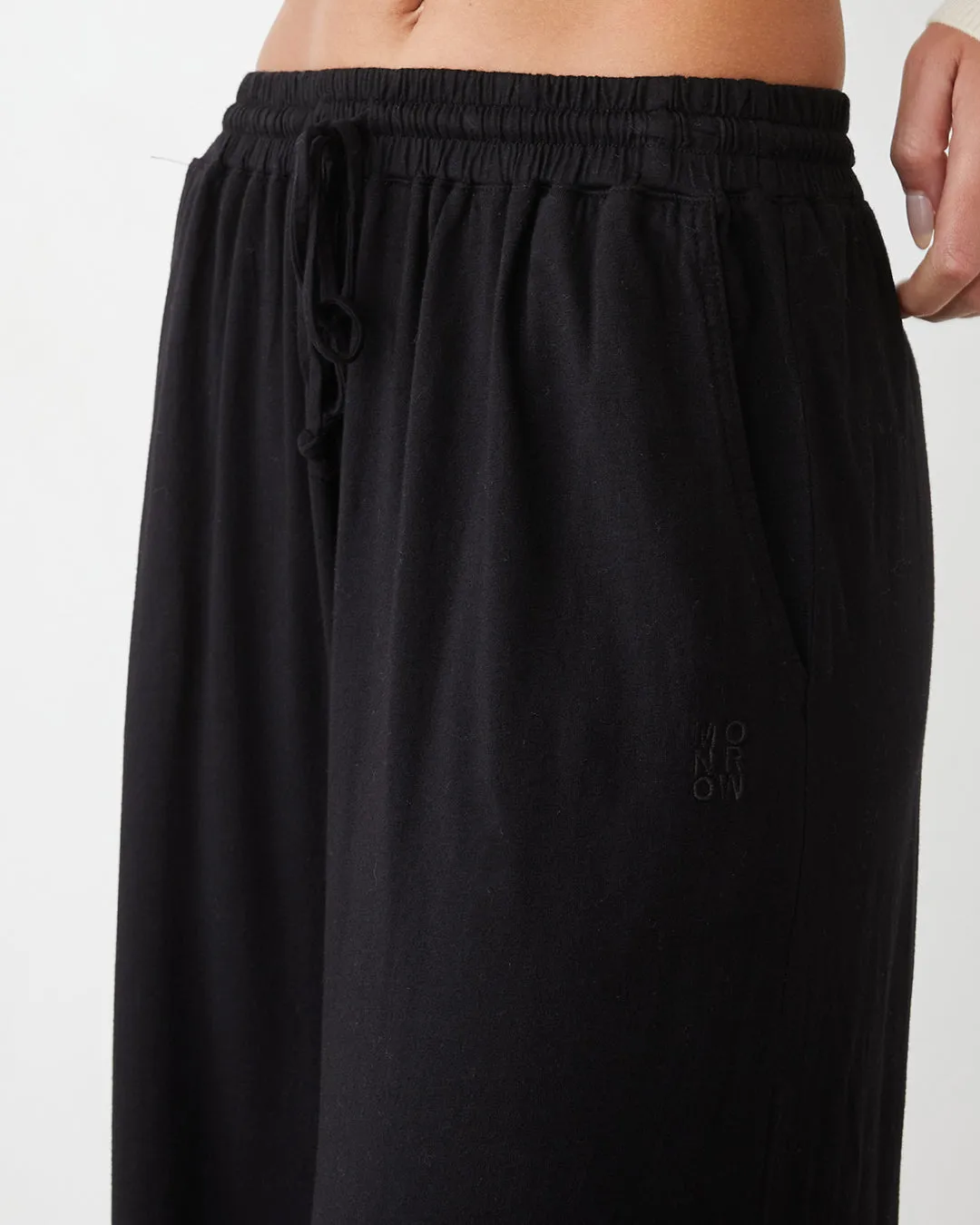 Organic Jersey Wide Leg Pant sold by Monrow product image thumbnail 2