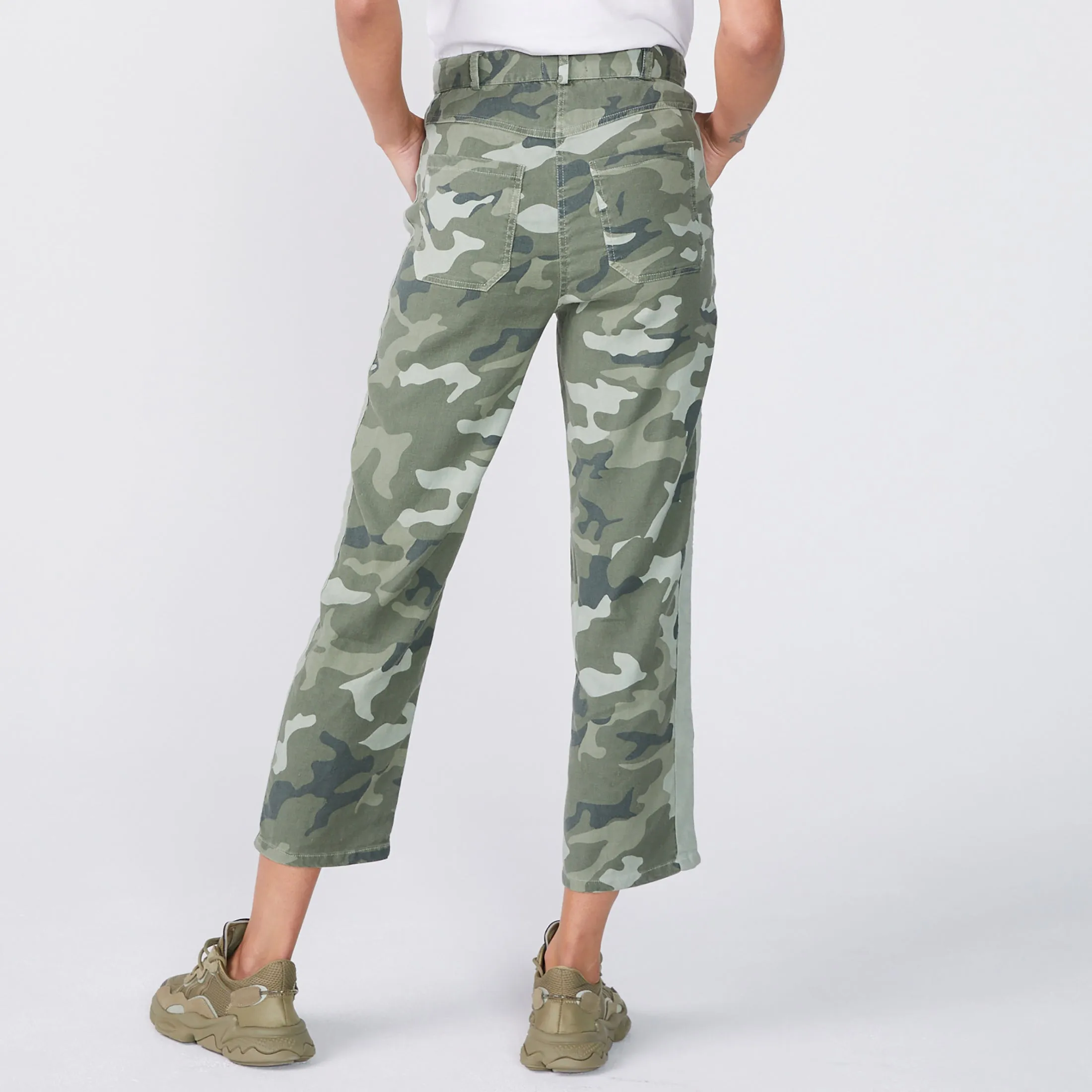Urban Camo Straight Leg Pant sold by Monrow product image thumbnail 5