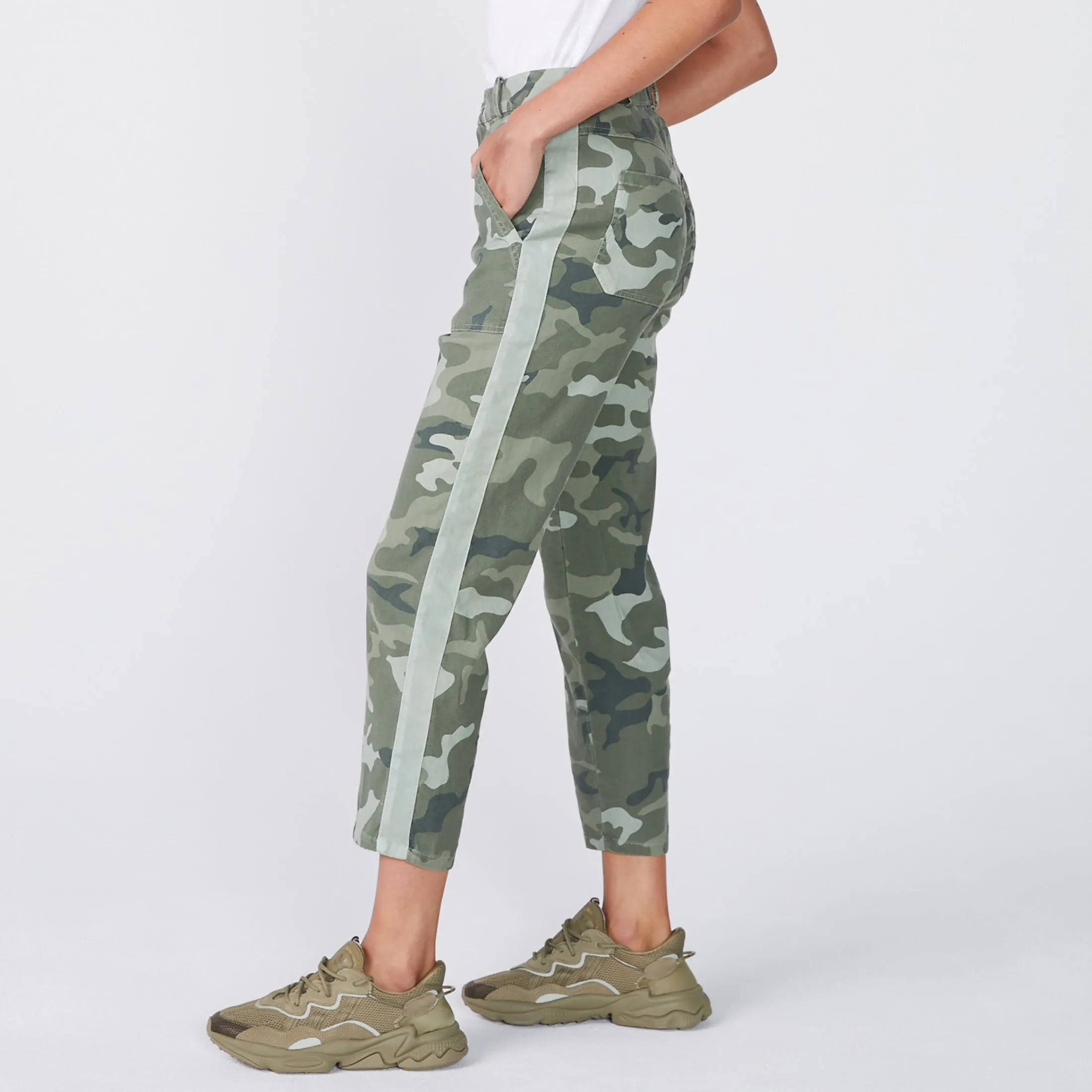Urban Camo Straight Leg Pant sold by Monrow product image thumbnail 4