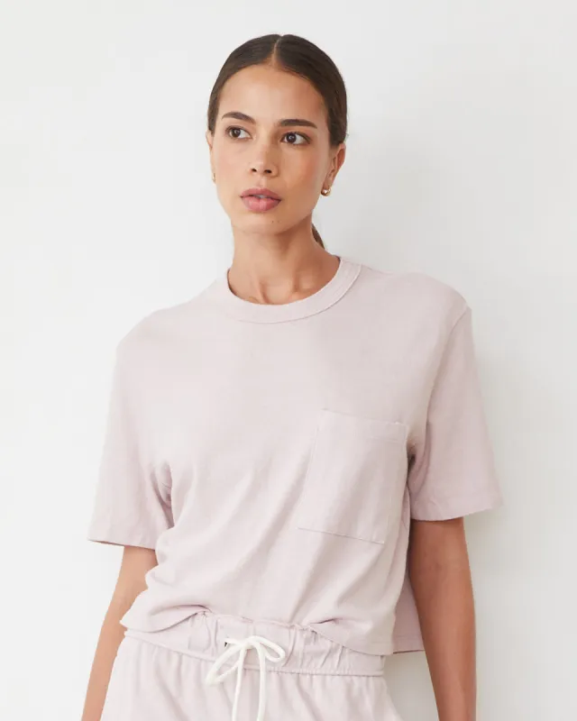 Vintage Fleece Pocket Crew sold by Monrow