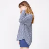 Stretch Poplin Stripe Shirt sold by Monrow