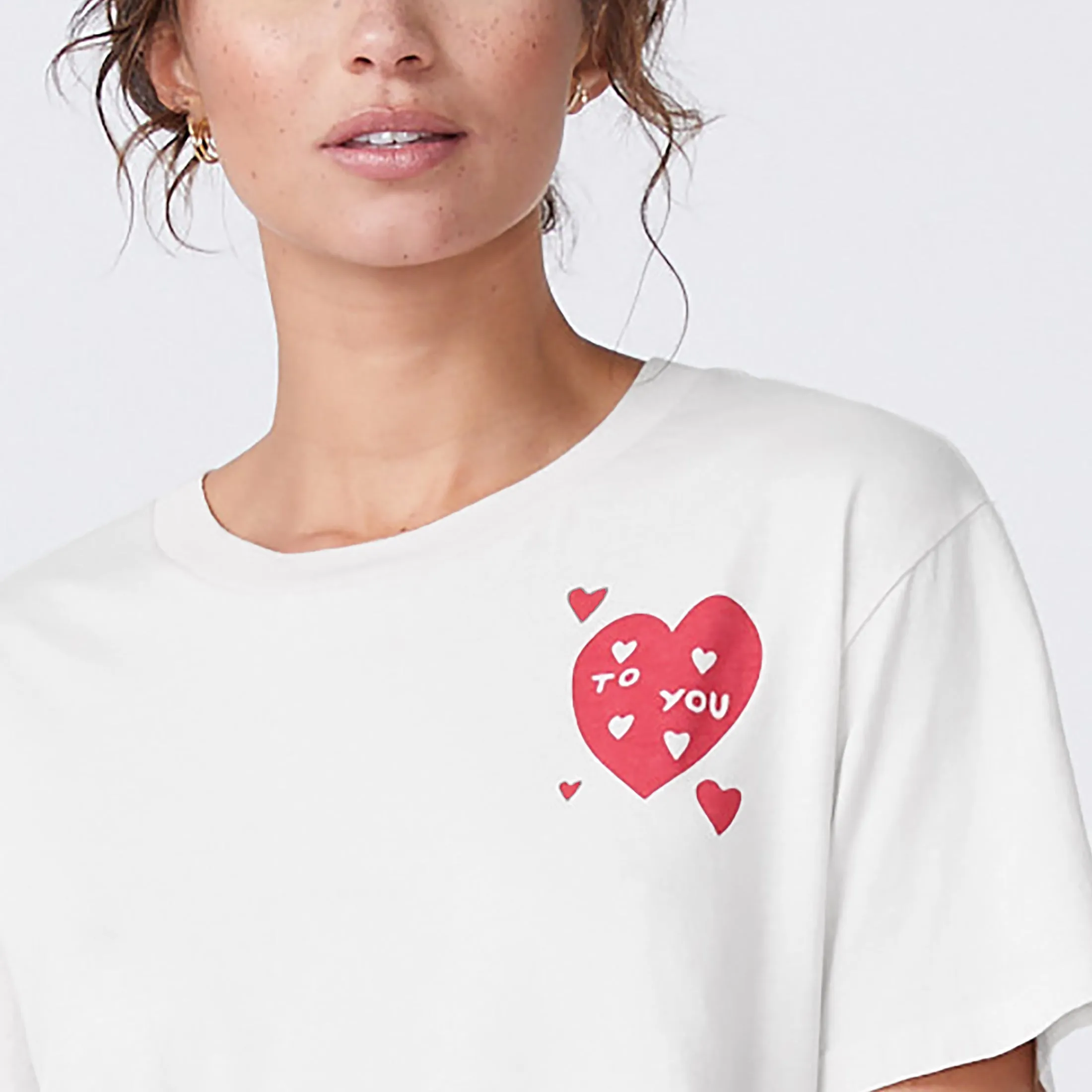 Love Letter 50's Tee sold by Monrow product image thumbnail 5