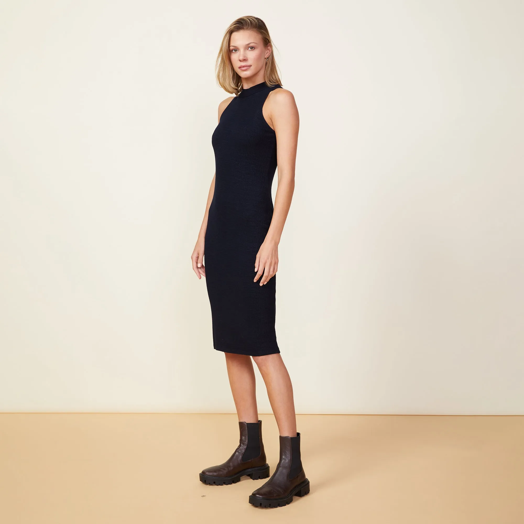 Rib Tank Dress sold by Monrow product image thumbnail 3