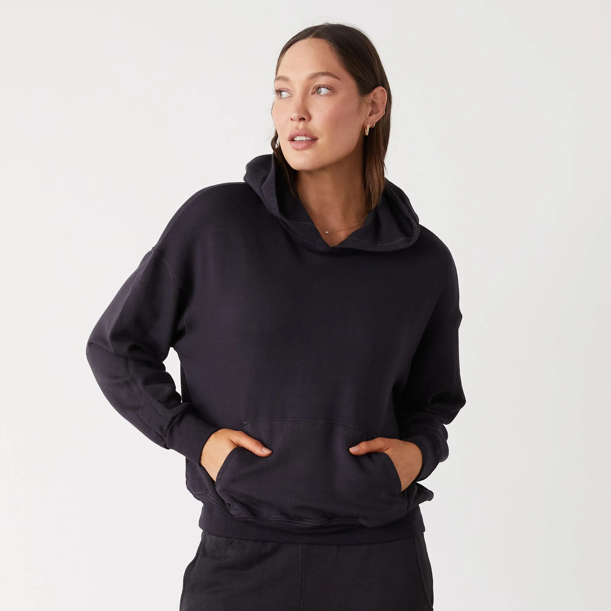 Softfleece Slouchy Pullover sold by Monrow product image thumbnail 2