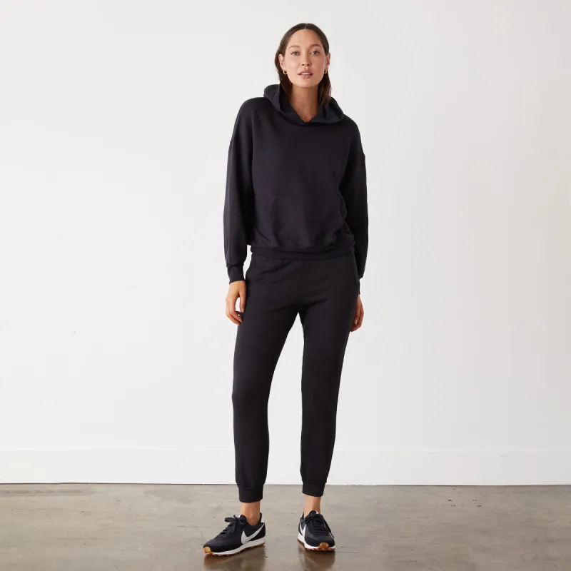 Supersoft Fleece Slouchy Pullover sold by Monrow